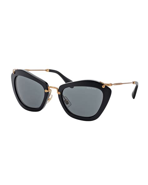 sunglasses hut miu miu|miu miu sunglasses cat eye.